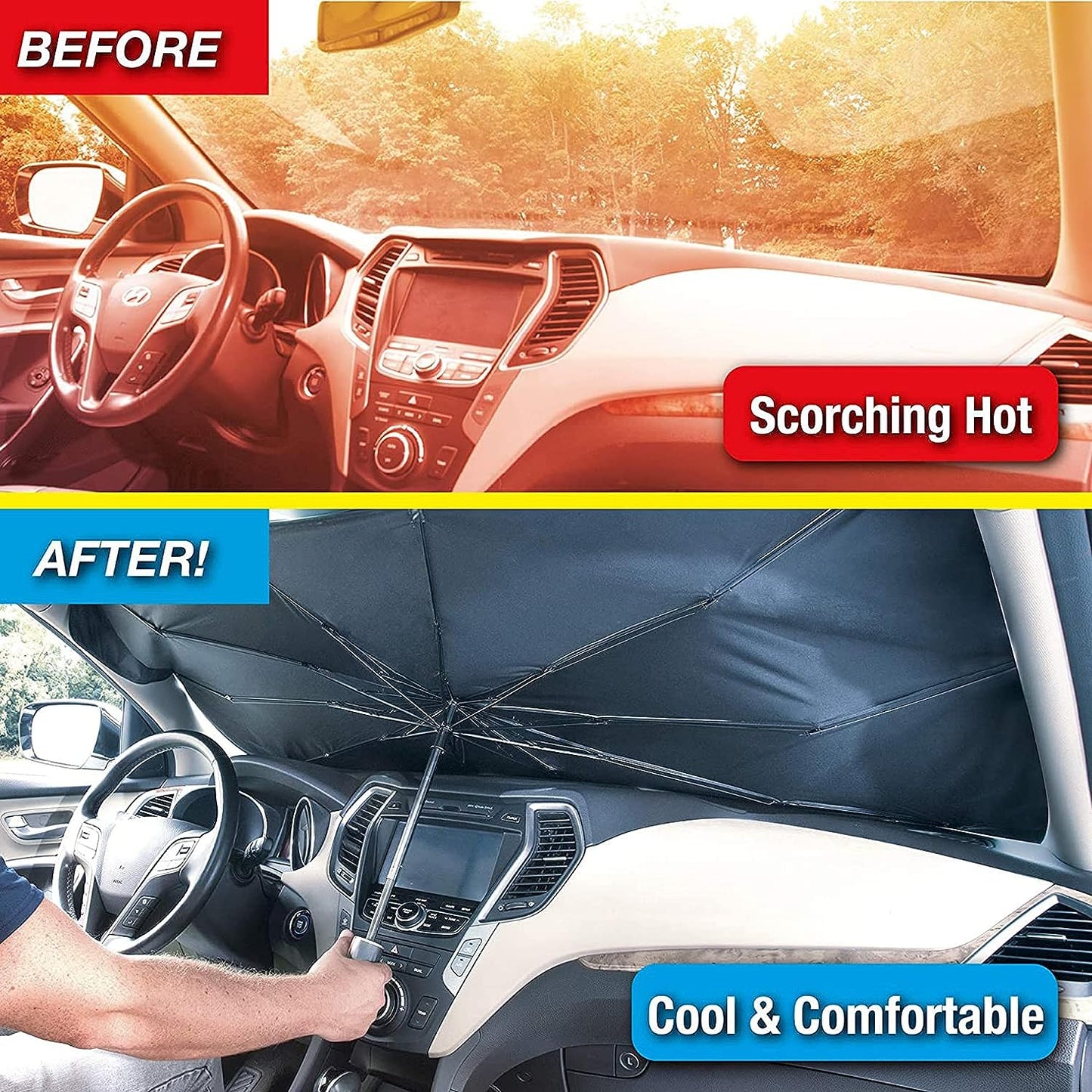 Car Windshield Sun Shade - RAS online hub