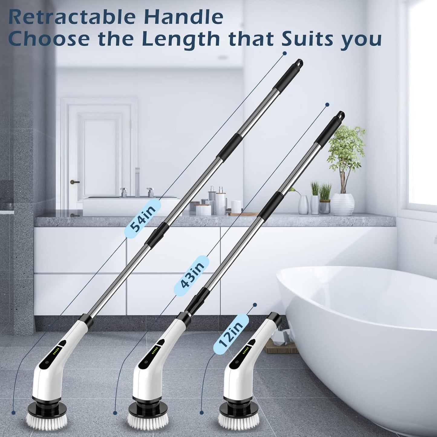 Cordless Electric Spin Scrubber - RAS online hub
